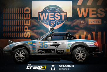 الحلقة الثانية للموسم الثالث: US SPEED TOUR WEST  للعبة THE CREW® 2 عبر تحديث مجاني