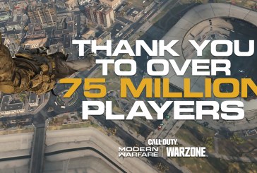 أكثر من 75 مليون لاعب في Call of Duty: Warzone