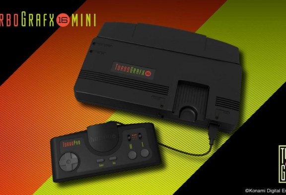 جهاز الألعاب الصغير TURBOGRAFX-16 MINI من شركة KONAMI