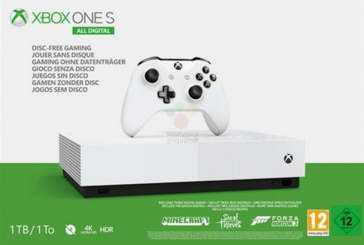 تصميم XBOX ONE S ALL DIGITAL