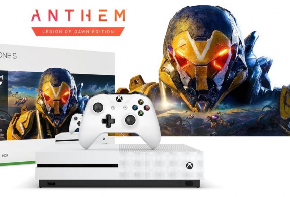 حزمة ANTHEM XBOX ONE S مع اشتراك EA ACCESS و GOLD مجاناً لمدة شهر