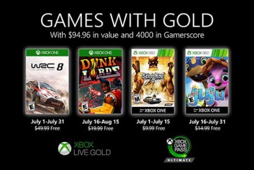 ألعاب خدمة Xbox Live Gold المجانية القادمة في شهر يوليو 2020