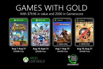 ألعاب خدمة Xbox Live Gold المجانية القادمة في شهر أغسطس 2020