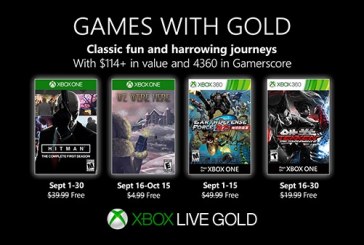 ألعاب خدمة XBOX LIVE GOLD المجانية لشهر سبتمبر 2019