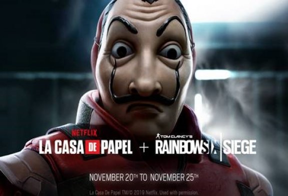 فعالية LA CASA DE PAPEL المجانية لفترة محدودة في نهاية هذا الأسبوع مع RAINBOW SIX SIEGE